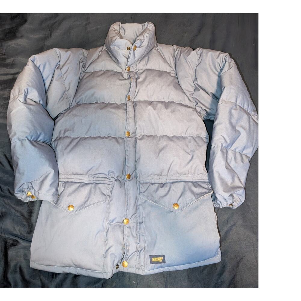 Vintage Class-5 Goose Down Parka Puffer Jacket Size Small EUC